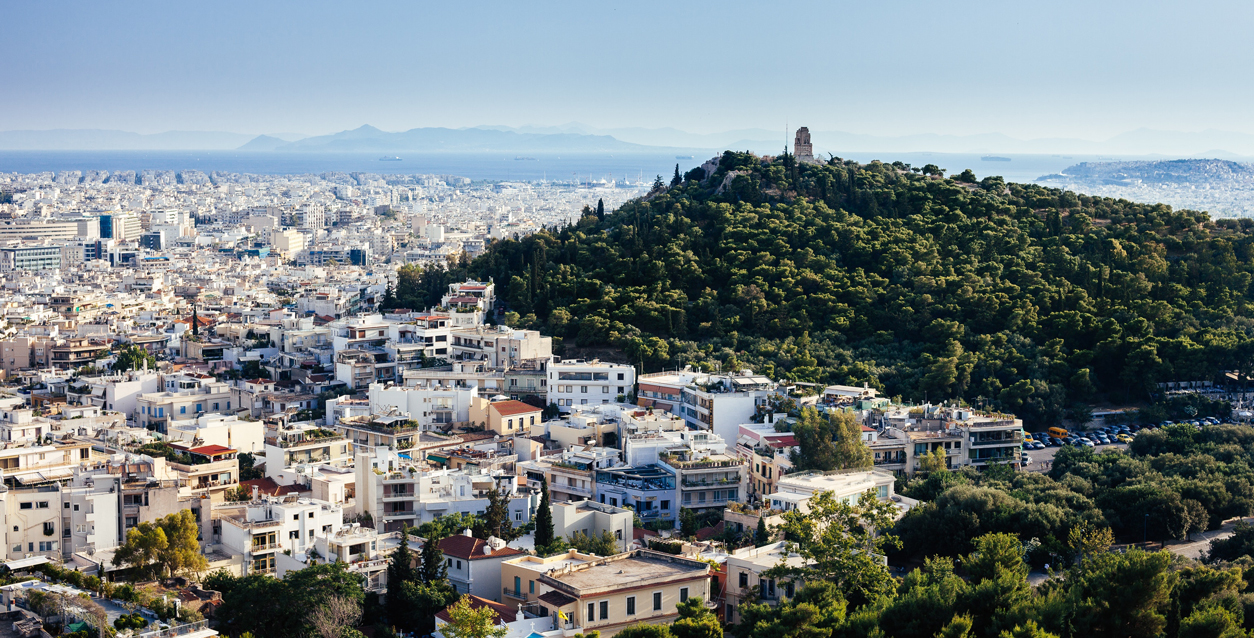 Athens, Cube apartments
