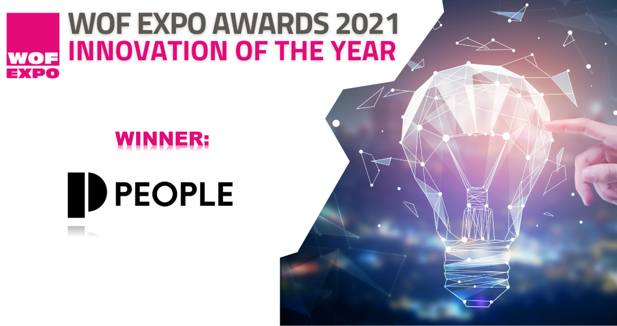 innovation of the year awards WOF expo