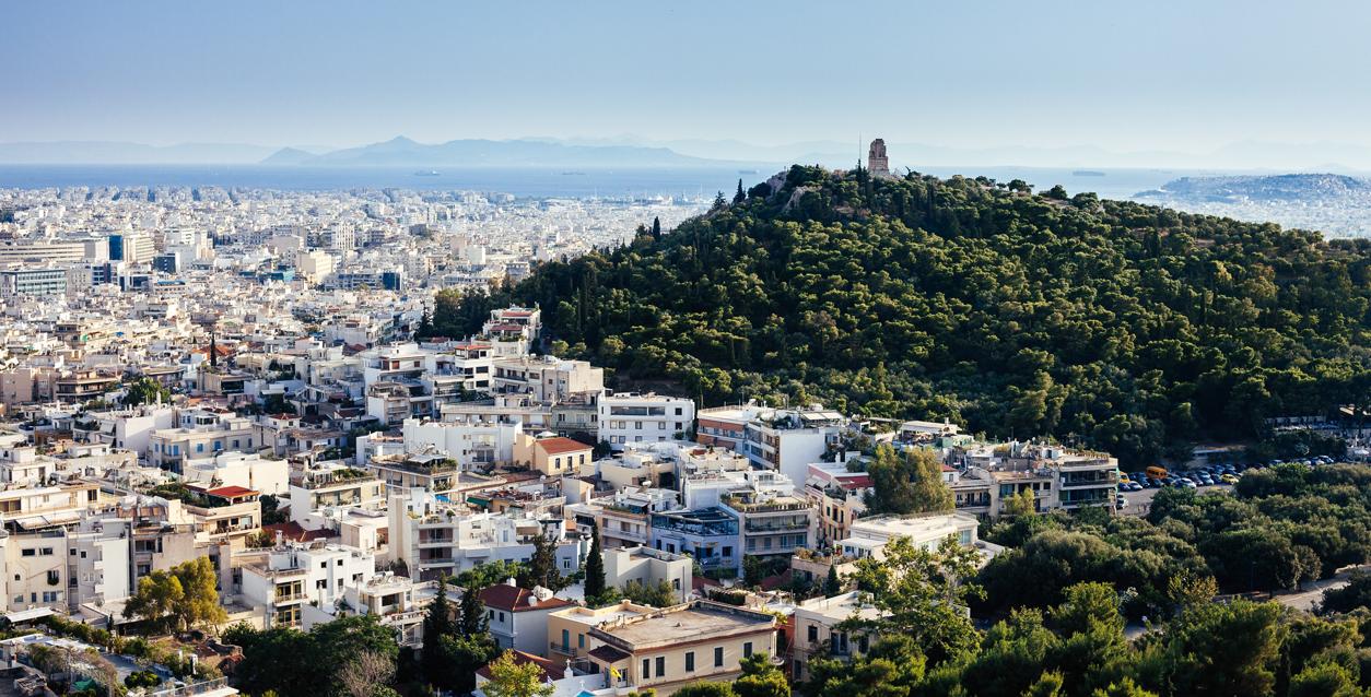Athens, Cube apartments