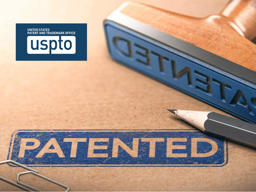 patent granted by USPTO